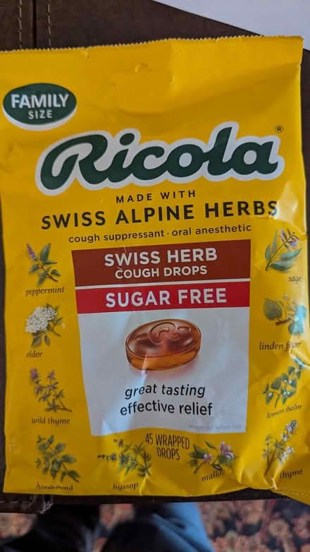 Photo of free Ricola Cough losenges (Bellevue Bridle Trails area) #1