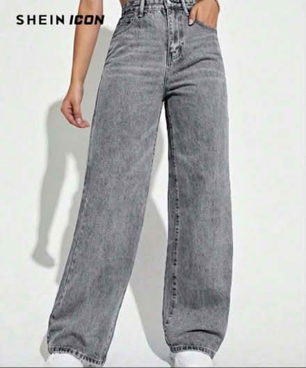Photo of free New. SHEIN ICON Denim Pants (White City, W12) #1