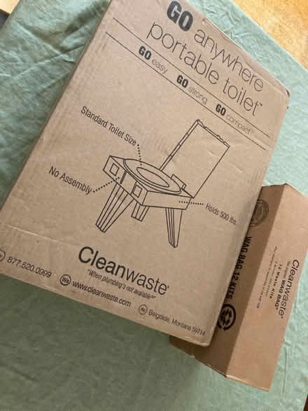 Photo of free "GO anywhere" portable toilet (Emmaus PA) #1