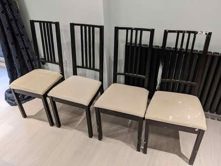 Photo of free Dining chairs x4 (Colchester CO4) #1