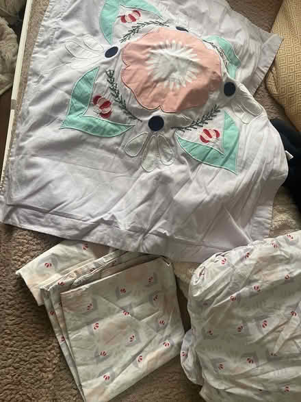 Photo of free double sheet set and two shams (Battersea SW11) #1