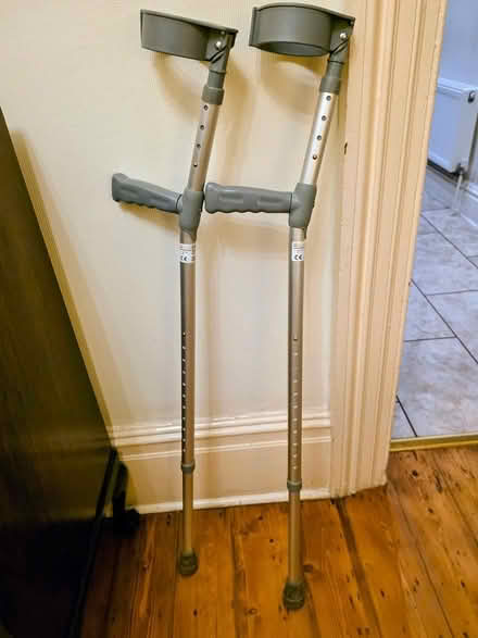 Photo of free Pair of crutches for an adult (Prestwich, M25) #1