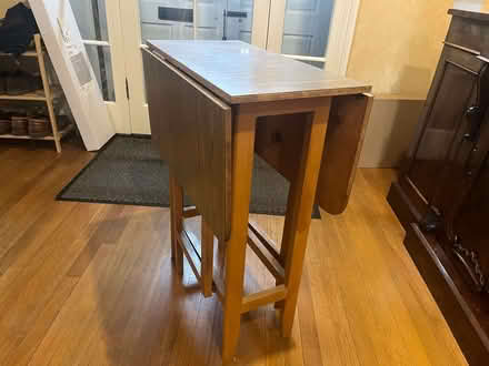 Photo of free Small gateleg kitchen table (New Malden KT3) #1