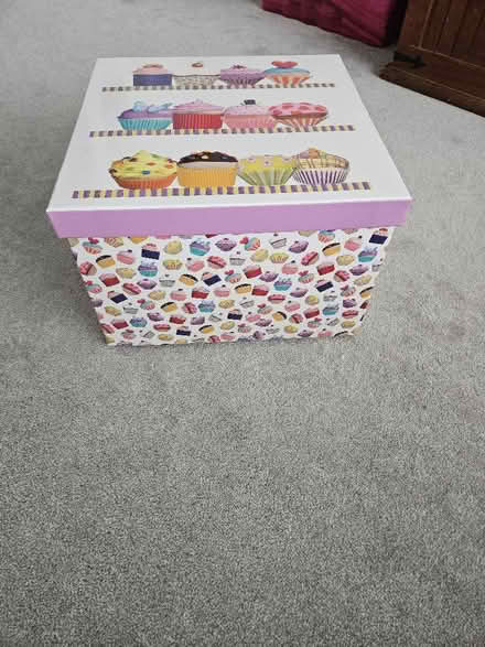Photo of free Cupcake design storage box (Frindsbury Extra ME2) #1
