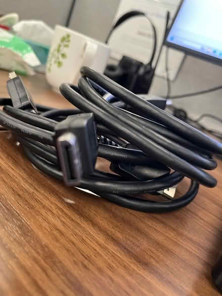 Photo of free Display Port Cables x2 (Saratoga Village) #1
