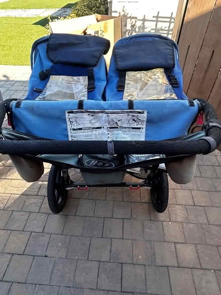 Photo of free Double bob stroller (Downtown Sunnyvale) #2