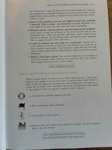 Photo of free Calculus Book (Corte Madera (near 101)) #3