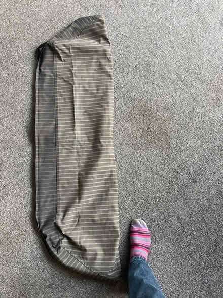 Photo of free Upholstery fabric and v long zip (BuryStEds IP33) #1