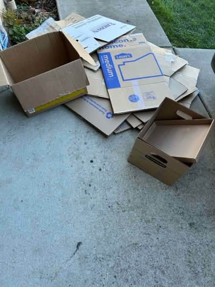 Photo of free Moving boxes and wrapping paper (Livermore, CA) #1