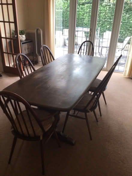 Photo of free Dining table and 6 chairs (Billericay) #1