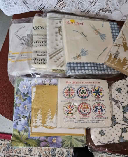 Photo of free Paper and cotton napkins, (Leckhampton GL53) #1
