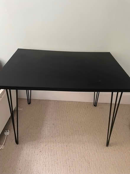 Photo of free Black Desk/Table (Winchmore Hill N21) #3