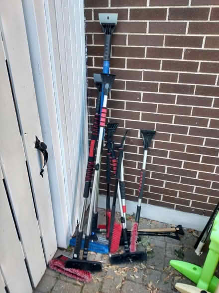 Photo of free Car Brushes Ice Scrappers (Near Baseline Rd. & Clyde Ave.) #1