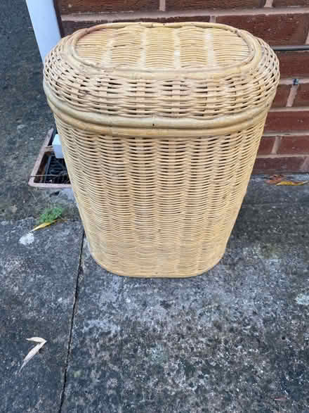 Photo of free Wicker Laundry Basket (Bagillt CH6) #1