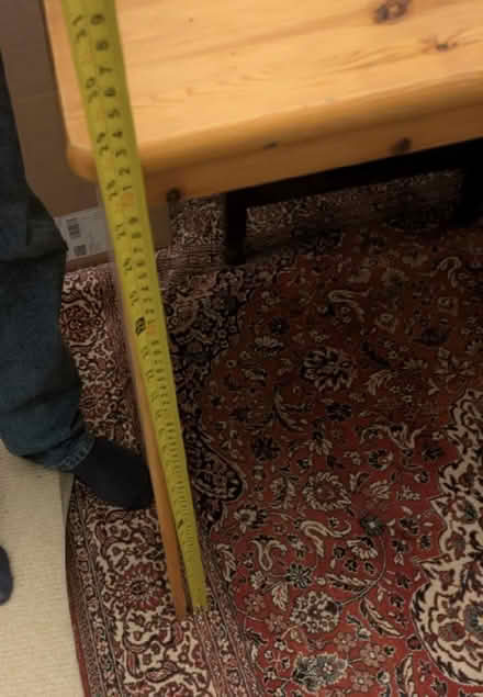 Photo of free Pine desk (Teddington TW11) #3