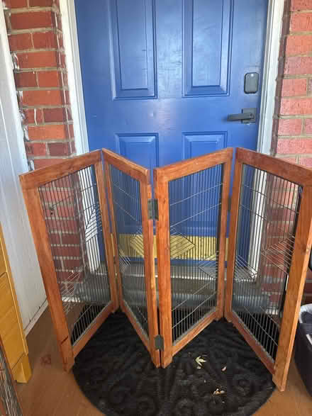Photo of free Tall Pet gate - wood and iron (Del ray Alexandria) #1