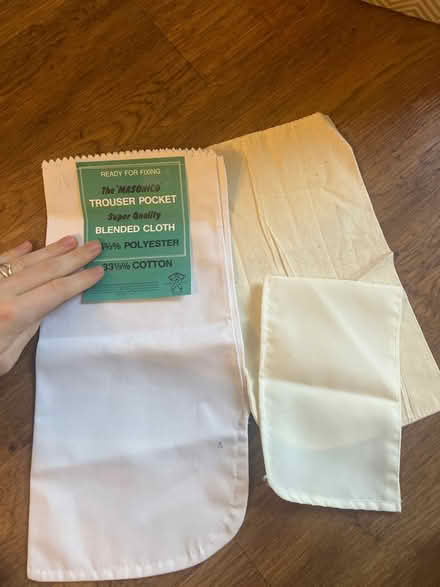 Photo of free Ready made pockets (Stanway, CO3) #1