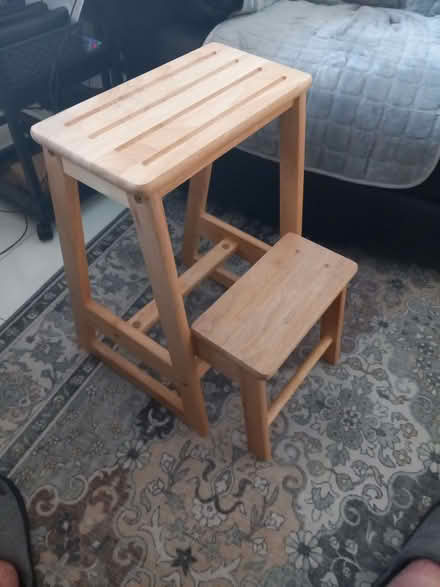 Photo of free wooden stool/stepstool (Mile Oak BN41) #1