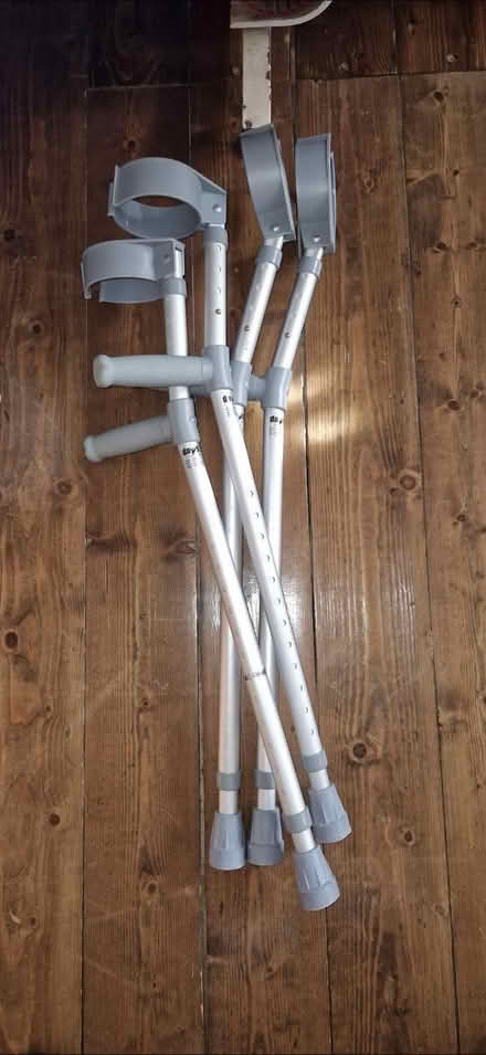 Photo of free Two pairs of crutches (SK8 Cheadle) #1