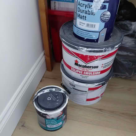 Photo of free White paint (Lochend EH7) #1