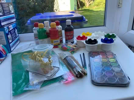Photo of free Paints and craft items (Goring-by-Sea BN12) #1