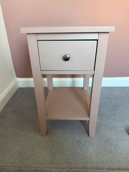 Photo of free Pink bedside table (Tolworth KT6) #1
