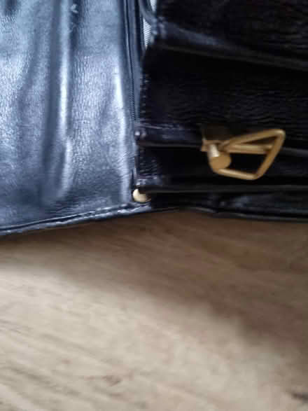 Photo of free Black leather briefcase (Near Lowther Gardens FY8) #4