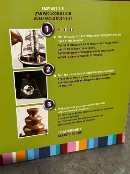 Photo of free Small chocolate fountain (Alameda, crown memorial beach) #2