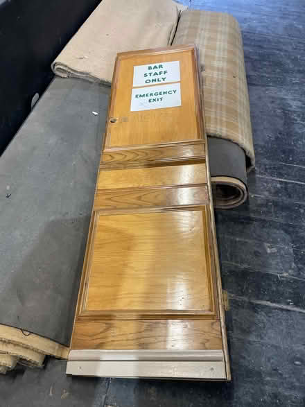 Photo of free Old internal door from bar (CV5) #1