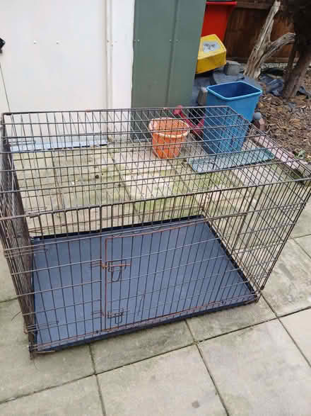 Photo of free Large Dog Cage (Halewood L26) #1
