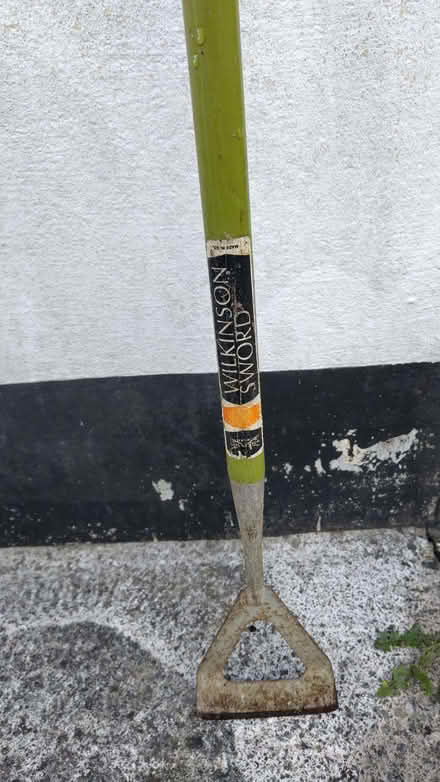 Photo of free Garden tools: Fork, Spade, Hoe, Hand fork, Hedge Shears x 2 (Westbury Fields BS10) #2