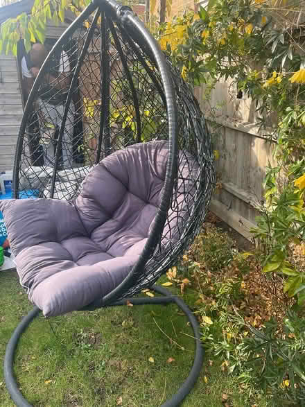 Photo of free Garden egg chair (Kempston) #1