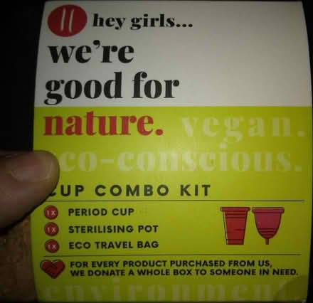 Photo of free Period cup (Kirkstall LS5) #1