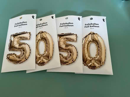 Photo of free 50th birthday party bits (Colchester CO3) #2