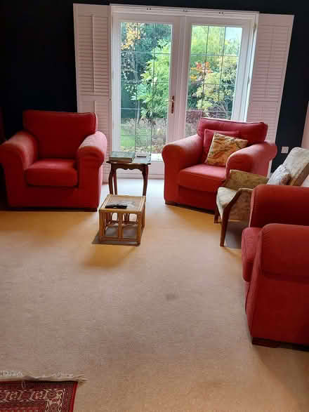 Photo of free Sofa and 3 armchairs (Hampsthwaite HG3) #2