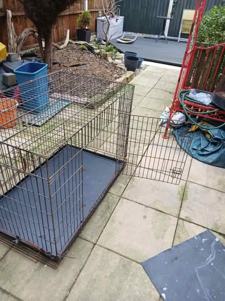 Photo of free Large Dog Cage (Halewood L26) #3