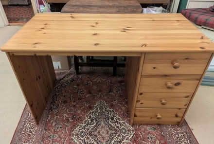 Photo of free Pine desk (Teddington TW11) #1