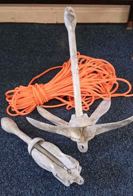 Photo of free Two small folding anchors (Titchfield PO14) #1