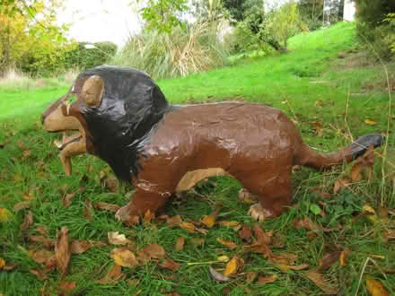 Photo of free SCAR THE LION in papier maché (Longley Green WR13) #2