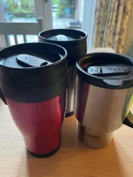 Photo of free Three travel mugs (Kingston st Mary) #1