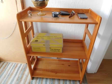 Photo of free Occasional tables, bookcase and pouffe (Creigiau Rhiwledyn LL30) #3