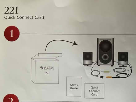 Photo of free Altec Lansing Computer Speakers (Brantwood Park) #2