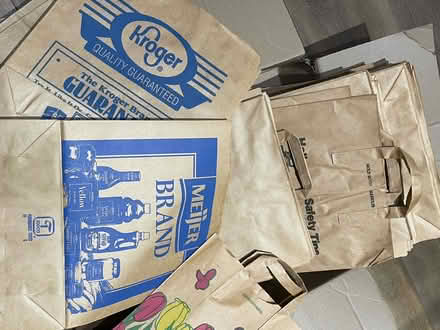 Photo of free unused assorted paper bags (Near Seven Mile and Sheldon) #1