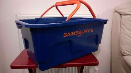 Photo of Old Sainsbury Boxes/Basket Type things - Lordswood (Lords Wood ME5) #1