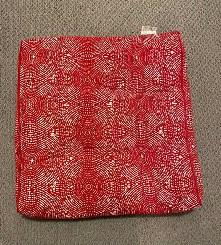 Photo of free Red chair cushion (Alta vista / riverside) #1