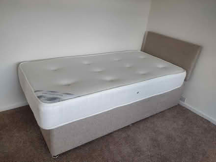 Photo of free Single divan bed, mattress and headboard (Ashton-U-Lyne OL6) #4