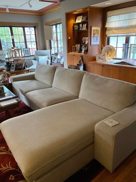 Photo of free Sectional couch (800 block north in Oak Park) #1