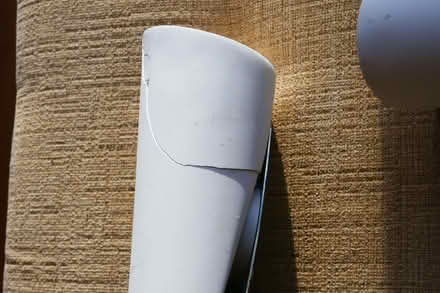 Photo of free Two white ceramic wall lights - (Arnold NG5) #3