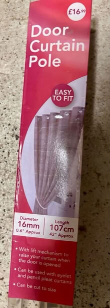 Photo of free Door pole and curtain (Hinksford DY6) #2