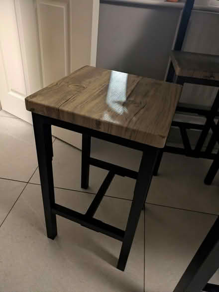 Photo of free Bar style table and stools (NE42) #2